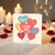 Girlfriend I Love You Heart Balloons Card - Cute Romantic Anniversary or Valentine’s Day Card for Girlfriend, Blank Inside