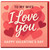 To My Wife I Love You Valentine’s Day Card - Romantic Hearts Design, Heartfelt Greeting for Wife
