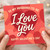 Husband-to-Be Valentine's Day Greeting Card - I Love You - Romantic Hearts Design - For Fiancé - Heartfelt Love Card