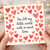 Romantic Hearts Love Card - You Fill My Little World With So Much Love - Anniversary or Valentine's Day Card for Partner, Boyfriend, Girlfriend, Wife or Husband