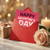 Happy Galentine's Day Bestie Card - Cute Pink Friendship Valentine's Card for Best Friend, Heart Design, Galentine for Her, Friend Love Greeting