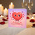 Cute Heart Valentine's Day Card - Happy Valentine's Day - Adorable Cartoon Heart Illustration - Romantic Love Greeting Card for Partner, Boyfriend or Girlfriend