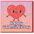Happy Galentine's Day Card - Cute Heart Character Friendship Greeting for Best Friend or Bestie, Fun Valentines Gal Pals Card