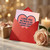 Funny Love Card - I Love You As Much As Michael Scott Hates Toby - Romantic Anniversary or Valentine’s Day Card for Partner, Boyfriend, Girlfriend, Husband or Wife - Blank Inside