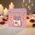 Hammy Valentines Card - Cute Hamster Pun Valentine's Day Card - Kawaii Animal Love for Boyfriend, Girlfriend or Partner