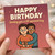 Funny Birthday Card for Colleague - HAPPY BIRTHDAY 'Sending you a HR approved hug' - Office Humour Cartoon for Workmates