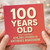 Funny 100th Birthday Card - 100 Years Old Equals 876,582 Episodes of Antiques Roadshow - Bold Retro Typography Humour for a Centenarian