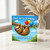 Sloth Birthday Card - Don't Hurry, Be Happy - Cute Funny Animal with Balloons - Happy Birthday Card for Him, Her, Kids & Friends