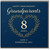 8th Anniversary Card for Grandparents
