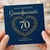 Grandparents 70th Anniversary Card, Happy Anniversary Grandparents Card