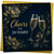 29th Birthday Card Cheers to 29 Years Champagne Glasses Gold Floral Design