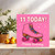 11th Birthday Card, Happy Birthday Roller Skate Card for Girl