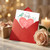 3rd Anniversary Card for Wife, Romantic Heart and Bird Design