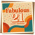 21st Birthday Card, Fabulous 21 Happy Birthday Retro Style Card