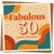 30th Birthday Card Fabulous 30 Happy Birthday Retro Confetti Design