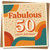50th Birthday Card, Fabulous 50 Happy Birthday Card
