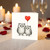 Cute Owls with Heart Balloon Love & Anniversary Card - Romantic Valentine’s Day Card, Blank Inside, for Couples, Partner, Husband, Wife, Boyfriend or Girlfriend