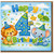 4th Birthday Card Cute Animal Party Design
