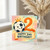 2nd Birthday Card, Cute Football Birthday Card for Boy or Girl