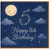 5th Birthday Card, Moon and Stars Happy Birthday Card