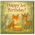 3rd Birthday Card, Cute Woodland Animals Happy 3rd Birthday Card