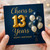 13th Birthday Card, Cheers to 13 Years Happy Birthday Balloon Card