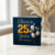 25th Birthday Card, Cheers to 25 Years Happy Birthday Balloon Design