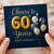 60th Birthday Card, Cheers to 60 Years Happy Birthday Card