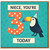 Niece 3rd Birthday Card, Niece You're 3 Today Toucan Birthday Card
