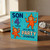 Son 4th Birthday Card, Let’s Get The Party Started Monkey Design