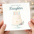 Daughter Birthday Card, For a Special Daughter Cake Card