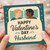 Valentine's Day Card for Husband - Cute Male Couple Illustration - Romantic Card for Him, Husband Valentine Love/Anniversary