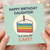 Daughter Birthday Card, Happy Birthday Daughter Cake Greeting Card