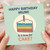 Birthday Card for Mum, Happy Birthday Mum Cake Card