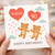 40th Birthday Card for Husband, Cute Teddy Bear Balloon Birthday Card