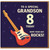 8th Birthday Card for Grandson, Rock Guitar Design