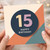 15th Birthday Card, Happy Birthday Age 15 Card