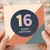 16th Birthday Card, Happy Birthday Card for Teenager