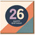 26th Birthday Card, Happy Birthday Card