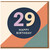 29th Birthday Card, Happy Birthday Card for 29 Year Old