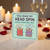 Valentine's Day Card - You Make My Head Spin - Cute Pun with Smiling Thread Spools - Fun Sewing Themed Love Card for Partner, Boyfriend, Girlfriend, Husband or Wife