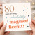 80th Birthday Card, 80 Years of Being Absolutely Magnificent Card