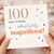 100th Birthday Card, Absolutely Magnificent 100 Years Celebration Card