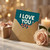I Love You Soy Much - Funny Sushi Pun Love/Anniversary Card with Soy Sauce Bottle and Fish Illustration