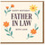 Father In Law Birthday Card, Happy Birthday With Love Floral Greeting Card