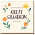 Great Grandson Birthday Card, Happy Birthday With Love Floral Greeting Card