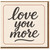 Love You More Greeting Card - Romantic Anniversary and Valentine's Day Card for Partner, Husband, Wife, Boyfriend or Girlfriend
