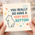 Funny Hippo Love Card - You Really Do Have A Very Nice Bottom - Romantic Anniversary or Valentine’s Card for Boyfriend, Girlfriend, Husband or Wife