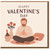 Valentine's Day Card for Him - Cosy Illustration of Man Relaxing with Roses and Wine - Cute Romantic Greeting for Boyfriend, Husband or Partner