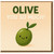 Olive You So Much Cute Pun Card - Love/Anniversary Card with Adorable Olive Illustration for Partner, Boyfriend or Girlfriend, Valentine or Just Because